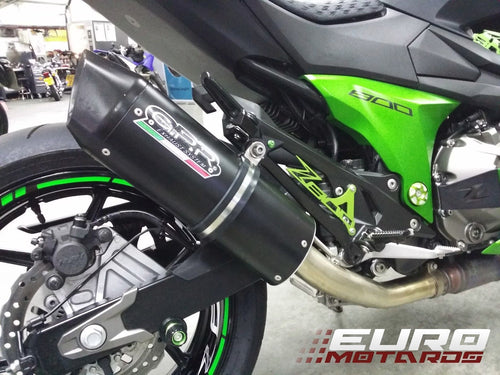 Kawasaki Z800 2013-2016 GPR Exhaust Systems Furore Black Slipon Muffler New