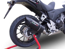 Load image into Gallery viewer, Honda CB500X 2013-2015 GPR Exhaust Furore Black Slipon Silencer Road Legal New