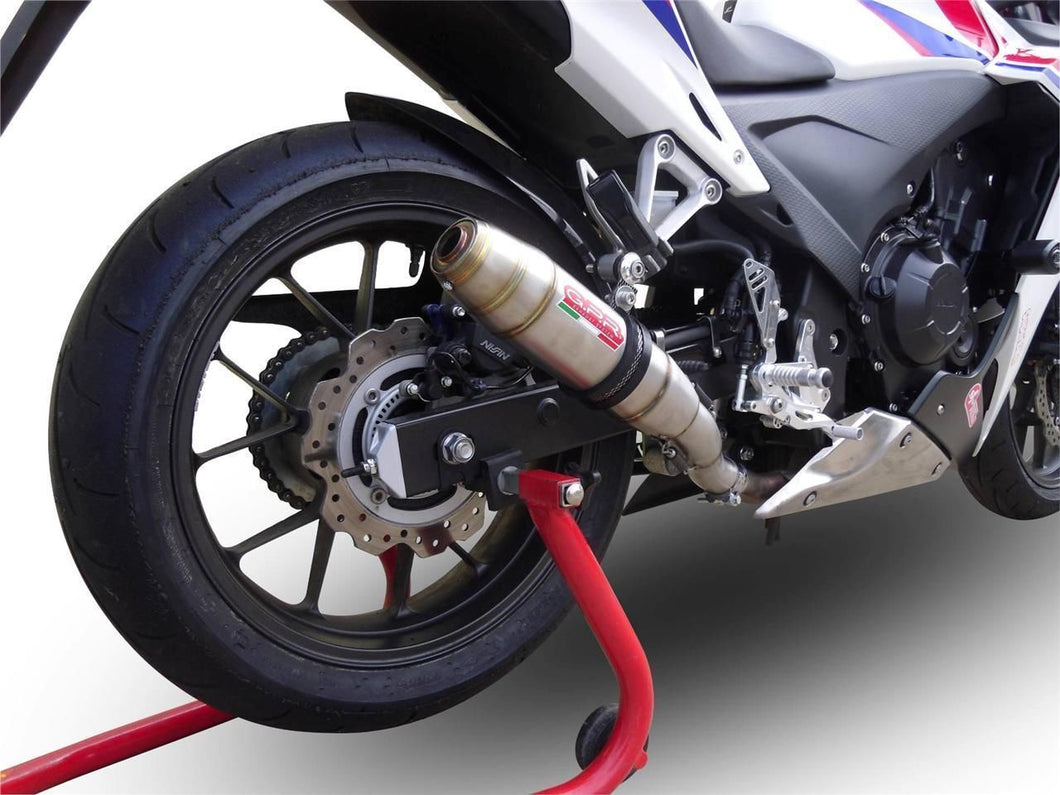 Honda CBR 500 R 2013-18 GPR Exhaust Systems Deeptone Slipon Muffler Silencer Can