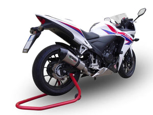 Honda CBR 500 R 2013-2018 GPR Exhaust Systems GPE Ti Slipon Muffler Silencer Can