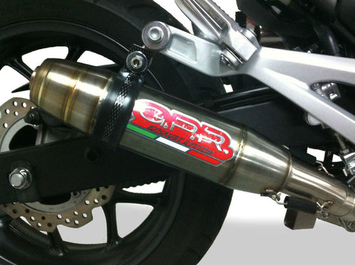 Honda NC 700 X-S DCT 12-13 GPR Exhaust Systems Deeptone Slipon Muffler Silencer