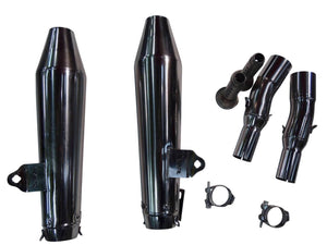 Moto Guzzi Nevada 750 2011-2014 GPR Exhaust Systems Dual Stainless Mufflers