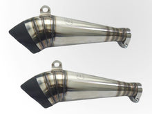 Load image into Gallery viewer, Kawasaki Z1000 SX 2011-2014 Endy Exhaust Dual (X2) Silencers Brutale