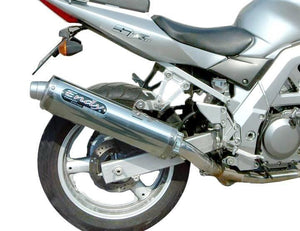 Suzuki DL1000 V-Strom 2002-2009 Endy Exhaust Dual (X2) Silencers Supra Silver