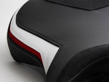 Load image into Gallery viewer, Luimoto Team rider seat cover for Triumph Daytona 675 2013-2017 — Euro Motards