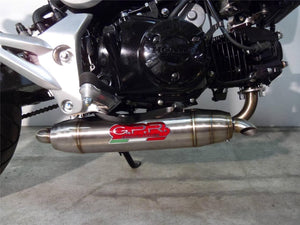 Honda MSX Grom 125 GPR Exhaust Systems REVERSE RACE Full System With Muffler
