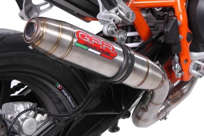 KTM Duke 690 2012-2016 GPR Exhaust Systems Deeptone Race Mid System Decat