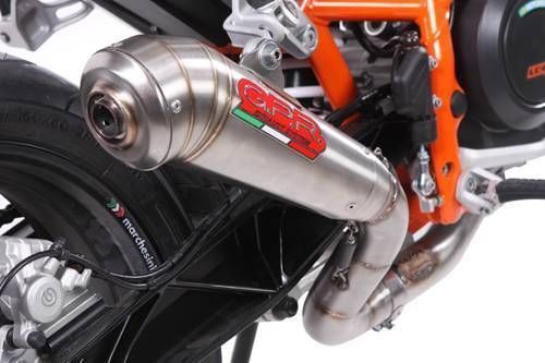 KTM Duke 690 2012-2014 GPR Exhaust Systems Powercone Race Decat Muffler
