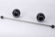 Load image into Gallery viewer, Suzuki GSXR 750 2000-2003 RD Moto Front Axle Protection Sliders Blk S6PVN-K