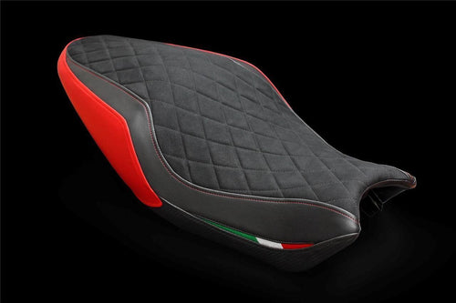 Luimoto Diamond Suede Seat Cover 3 Colors For Ducati Monster 821 1200 2014-2016