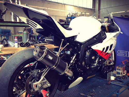 BMW S1000RR 2010-2014 Silmotor Exhaust Full System 4x2x1 With Carbon Silencer