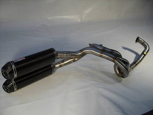 Ducati 848 1098 1198 /S/R Silmotor Exhaust Full System With Carbon Silencers