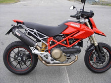 Load image into Gallery viewer, Ducati Hypermotard 1100 /S Silmotor Exhaust Full System Carbon Oval Road Legal