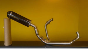 Ducati Hypermotard 1100 /S Silmotor Exhaust Full System Carbon Oval Road Legal