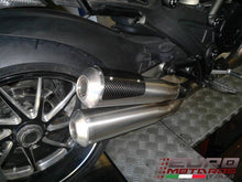 Load image into Gallery viewer, Ducati Diavel 2011-2016 Silmotor Exhaust Megaphone Inox Slipon Silencers