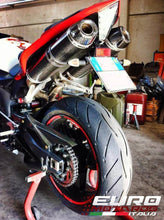 Load image into Gallery viewer, Yamaha R1 2009-2010 Silmotor Exhaust Dual Carbon Slipon Silencers Carbon Caps