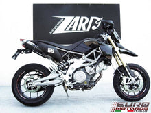Load image into Gallery viewer, Aprilia Dorsoduro 750 Zard Exhaust Penta Black Ceramic Silencers Road Legal