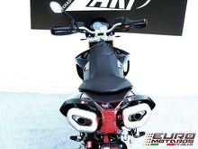 Load image into Gallery viewer, Aprilia Dorsoduro 750 Zard Exhaust Penta Black Ceramic Silencers Road Legal