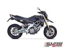 Load image into Gallery viewer, Aprilia Dorsoduro 750 Zard Exhaust Penta Black Ceramic Silencers Road Legal
