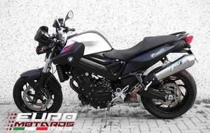 BMW F800R Zard Exhaust Conical Steel Silencer Road Legal Muffler