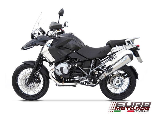 BMW R1200GS & Adventure 2010-2012 Zard Exhaust Conical Polished Silencer