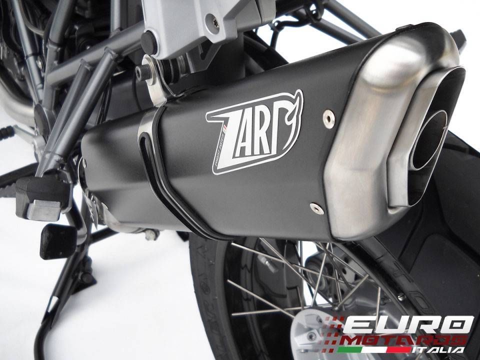 BMW R1200GS & Adventure 2010-2012 Zard Exhaust Penta Ceramic Black Silencer