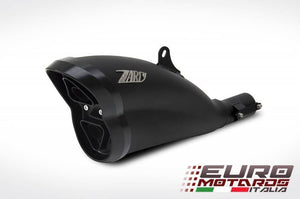 Ducati Diavel 2011-2016 Zard Exhaust Full System Black Headers Black Silencer