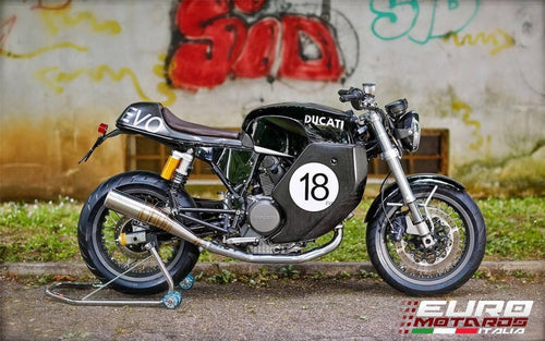 Ducati GT 1000 Zard Exhaust Titanium Silencers Snake Welding Mufflers