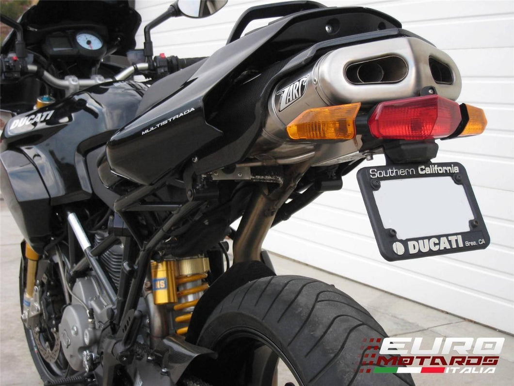 Ducati Multistrada 620 1000 1100 Zard Exhaust Full System With Silencer +2HP