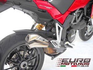 Ducati Multistrada MTS 1200 Zard Exhaust V2 Silencer +2HP Road Legal