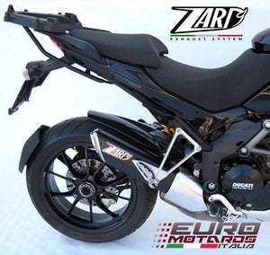 Ducati Multistrada 1200 Zard Exhaust Penta Black Alu Silencer +2HP Road Legal