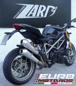 Ducati Streetfighter 848 1098 1100 Zard Exhaust Slipon Silencers Stainless +3HP