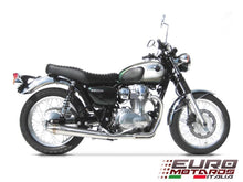 Load image into Gallery viewer, Kawasaki W800 Zard Exhaust Full Complete System With Conical Silencer New