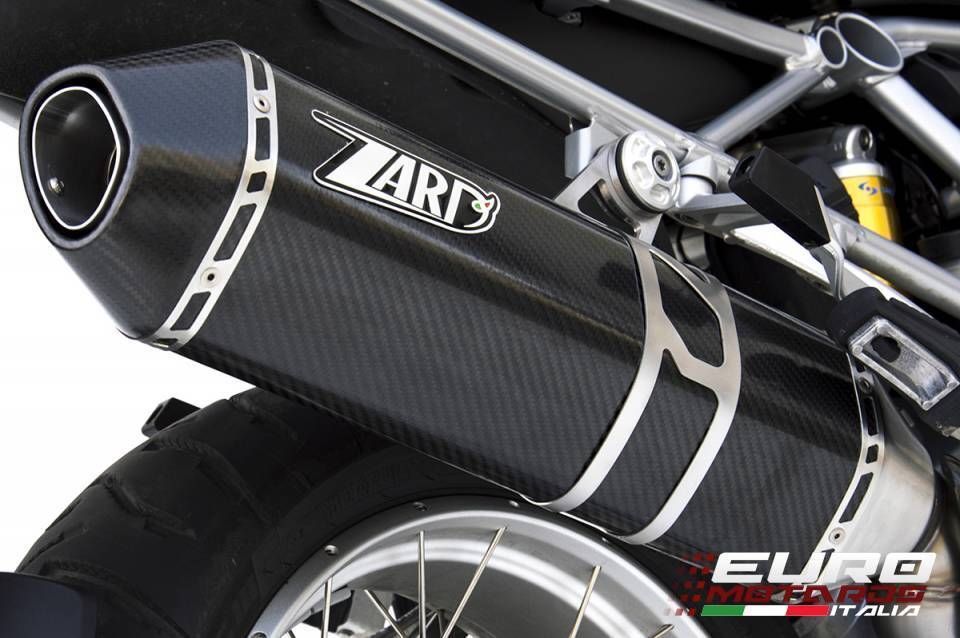 KTM 1050 1190 1290 Adventure 2013-16 Zard Exhaust Penta-R Slipon Silencer Carbon