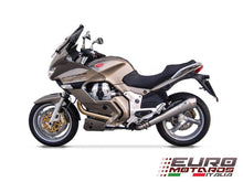 Load image into Gallery viewer, Moto Guzzi Norge 1200 2011-2012 Zard Exhaust Conical Silencer Steel Muffler +3HP