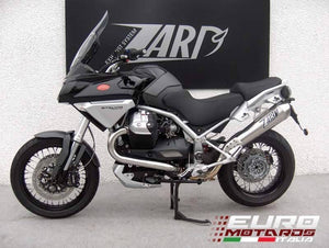 Moto Guzzi Stelvio 2V 4V 1200 Zard Exhaust Conical Silencer Muffler +4.6HP