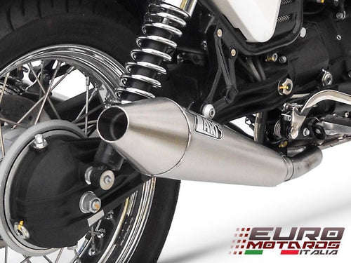 Moto Guzzi V7 Classic V7 II Stone 2008-15 Zard Exhaust Stainless Steel Silencers