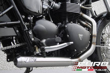 Load image into Gallery viewer, Triumph Bonneville 2008>Newer New Zard Exhaust Full System Cross Version +3HP