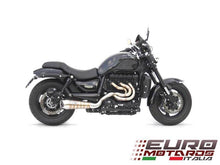 Load image into Gallery viewer, Triumph Rocket III 2006-2018 Zard Exhaust 3in1 Full System Snake Welding -17kg