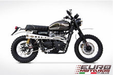 Load image into Gallery viewer, Triumph Scrambler Till 2016 Zard Exhaust Full System Special Edition Silencer