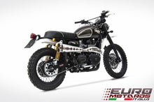 Load image into Gallery viewer, Triumph Scrambler Till 2016 Zard Exhaust Full System Special Edition Silencer