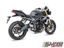 Load image into Gallery viewer, Triumph Street Triple 675 2013-2016 Zard Exhaust Slipon Low Short Silencer