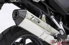 Load image into Gallery viewer, Triumph Tiger 1200 Zard Exhaust Penta-R Slipon Silencer Steel /Carbon Cap