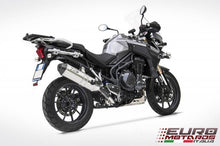 Load image into Gallery viewer, Triumph Tiger 1200 Zard Exhaust Penta-R Slipon Silencer Steel /Carbon Cap