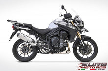 Load image into Gallery viewer, Triumph Tiger 1200 Zard Exhaust Penta-R Slipon Silencer Steel /Carbon Cap