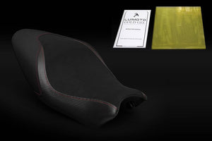 Luimoto Baseline Suede Designer Seat Cover /Gel For Ducati Monster 821 1200