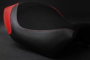 Luimoto Baseline Suede Designer Seat Cover /Gel For Ducati Monster 821 1200