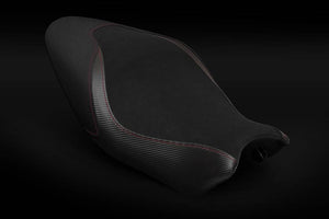Luimoto Baseline Suede Designer Seat Cover /Gel For Ducati Monster 821 1200