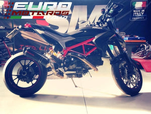 Ducati Hypermotard 821 Silmotor Exhaust Slipon Silencer Carbon Road Legal