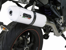 Load image into Gallery viewer, Triumph Tiger Sport 1050 2013-2015 GPR Exhaust Albus White Silencer Road Legal